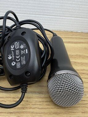 Logitech A-0234A USB Microphone Rock Band Wired Mic Gaming Karaoke PC PS3